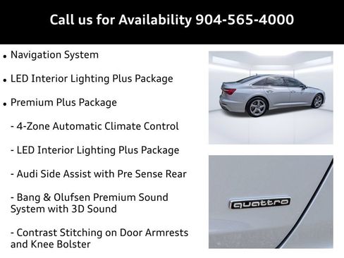 Used 2025 Audi A6 Premium Plus w/ Premium Plus Package AWD/4WD image 9