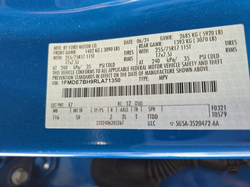 Used 2024 Ford Bronco Big Bend AWD/4WD image 32