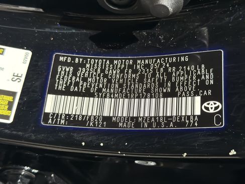 Certified 2024 Toyota Corolla LE FWD image 29