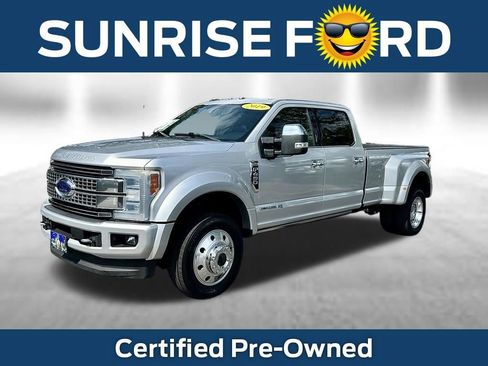 Used 2019 Ford F450 Platinum w/ Platinum Ultimate Package AWD/4WD image 1