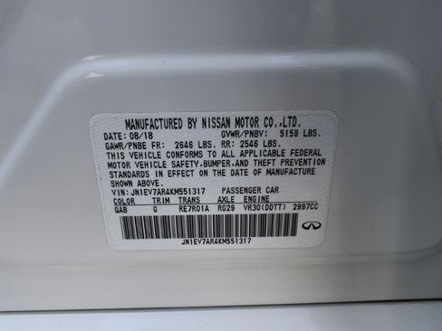 Used 2019 INFINITI Q50 Sport w/ Cargo Package (L96) image 46