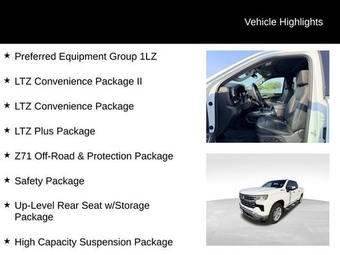 Used 2024 Chevrolet Silverado 1500 LTZ AWD/4WD image 11