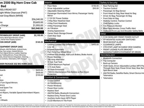 Used 2024 RAM 2500 Big Horn w/ Towing Technology Group image 16