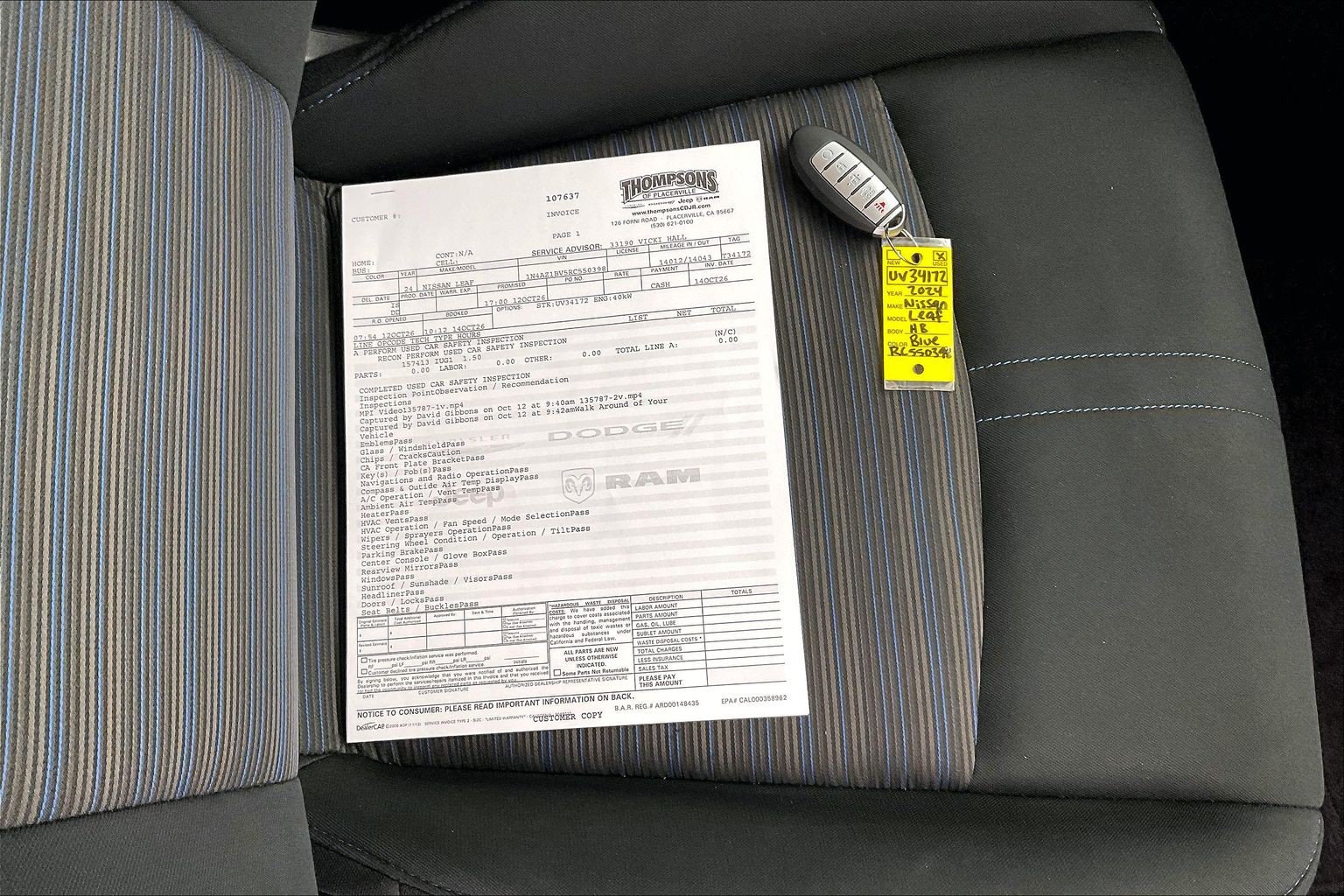 Used 2024 Nissan Leaf S FWD image 11