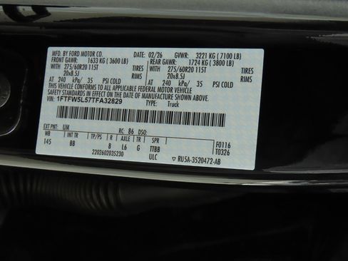 New 2026 Ford F150 Lariat w/ Equipment Group 502A High AWD/4WD image 37