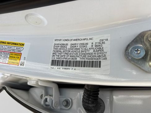 Used 2018 Honda Accord EX image 29