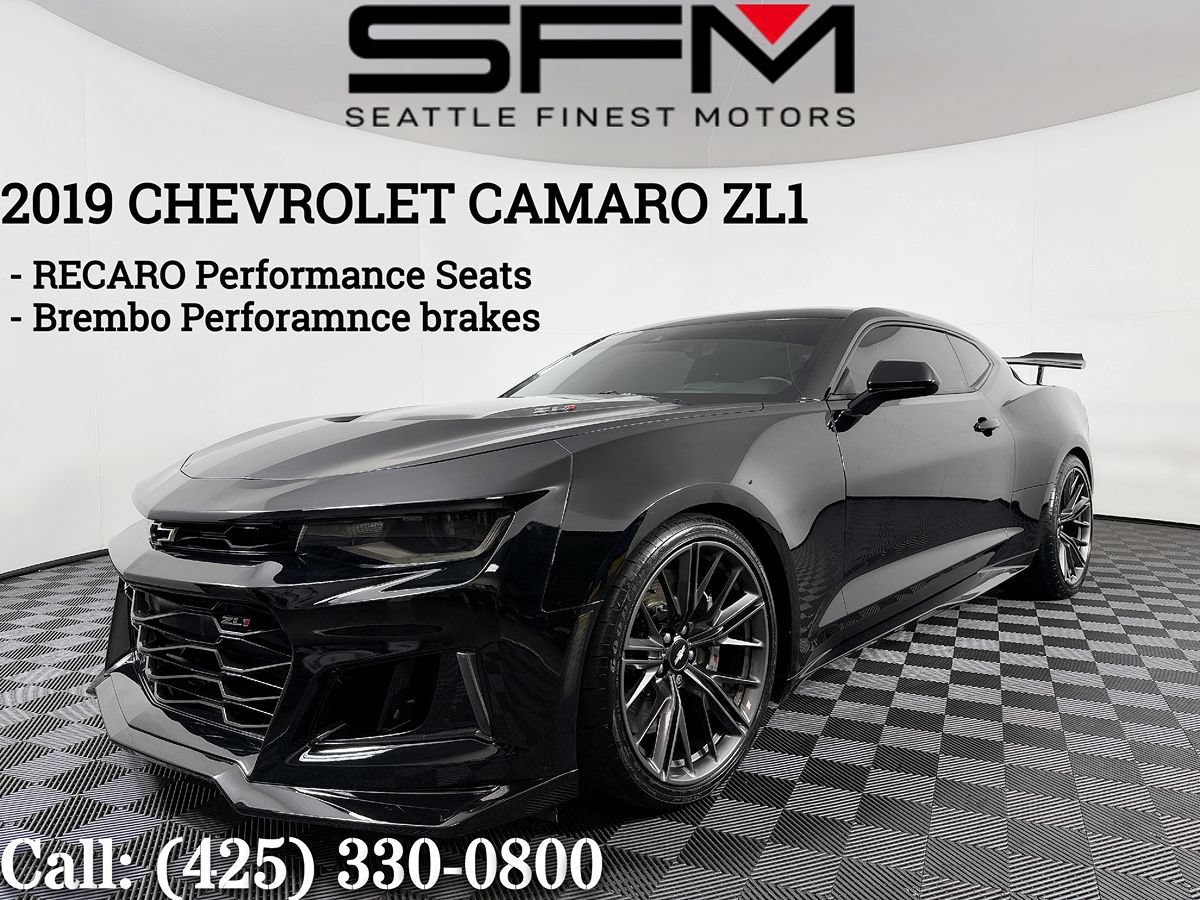 Used 2019 Chevrolet Camaro ZL1 RWD image 1