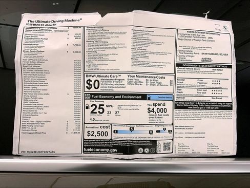 New 2026 BMW X5 xDrive40i w/ Climate Comfort Package image 12