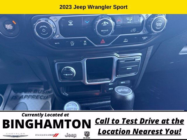 Used 2023 Jeep Wrangler Unlimited Sport AWD/4WD image 15