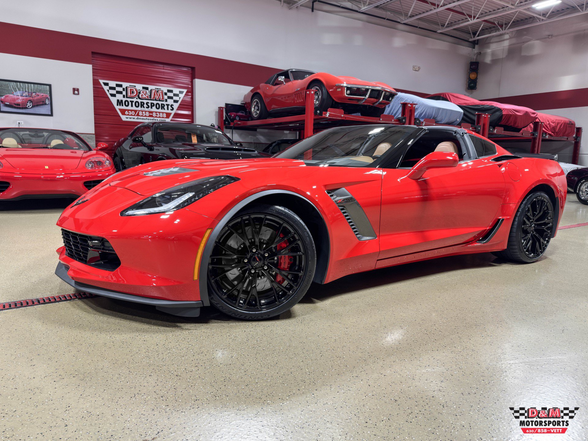 Used 2016 Chevrolet Corvette Z06 w/ 3LZ Preferred Equipment Group RWD image 1
