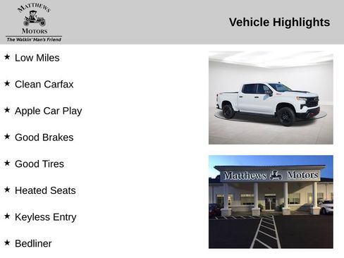 Used 2024 Chevrolet Silverado 1500 LT Trail Boss w/ Protection Package AWD/4WD image 14