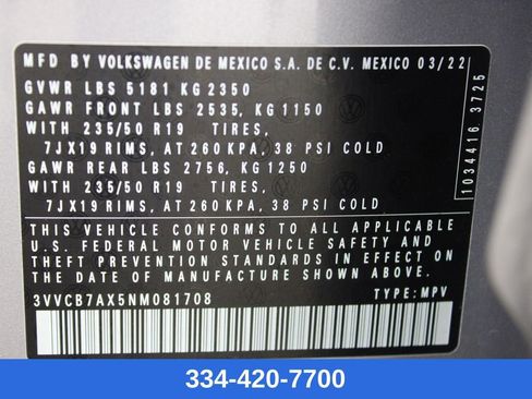 Used 2022 Volkswagen Tiguan SE R-Line image 31