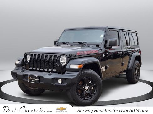 Used 2021 Jeep Wrangler Unlimited Sport S image 1