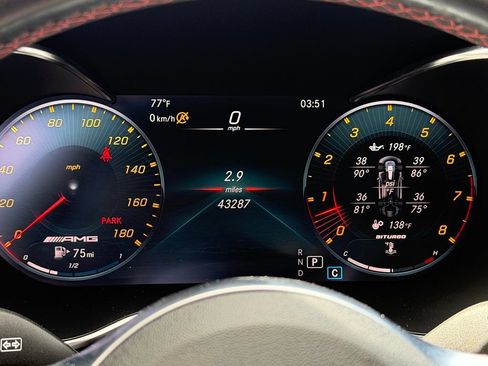 Used 2020 Mercedes-Benz C 43 AMG 4MATIC Coupe w/ Exterior Lighting Package image 43