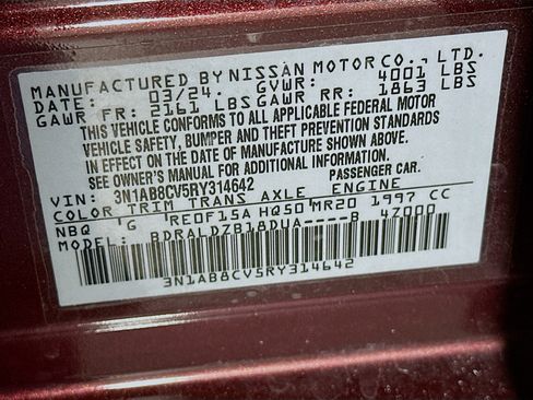 Used 2024 Nissan Sentra SV image 12