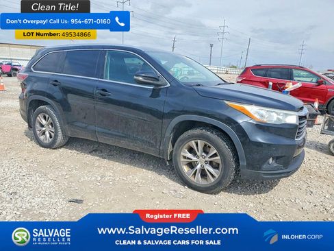 Used 2015 Toyota Highlander XLE AWD/4WD image 5