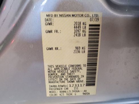 Used 2020 Nissan Altima 2.5 Platinum image 33