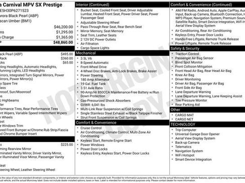 Used 2023 Kia Carnival SX Prestige image 10