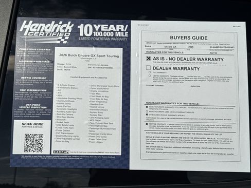 Used 2026 Buick Encore GX Sport Touring w/ Comfort Package image 34