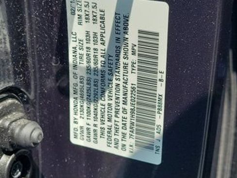 Used 2018 Honda CR-V Touring image 34