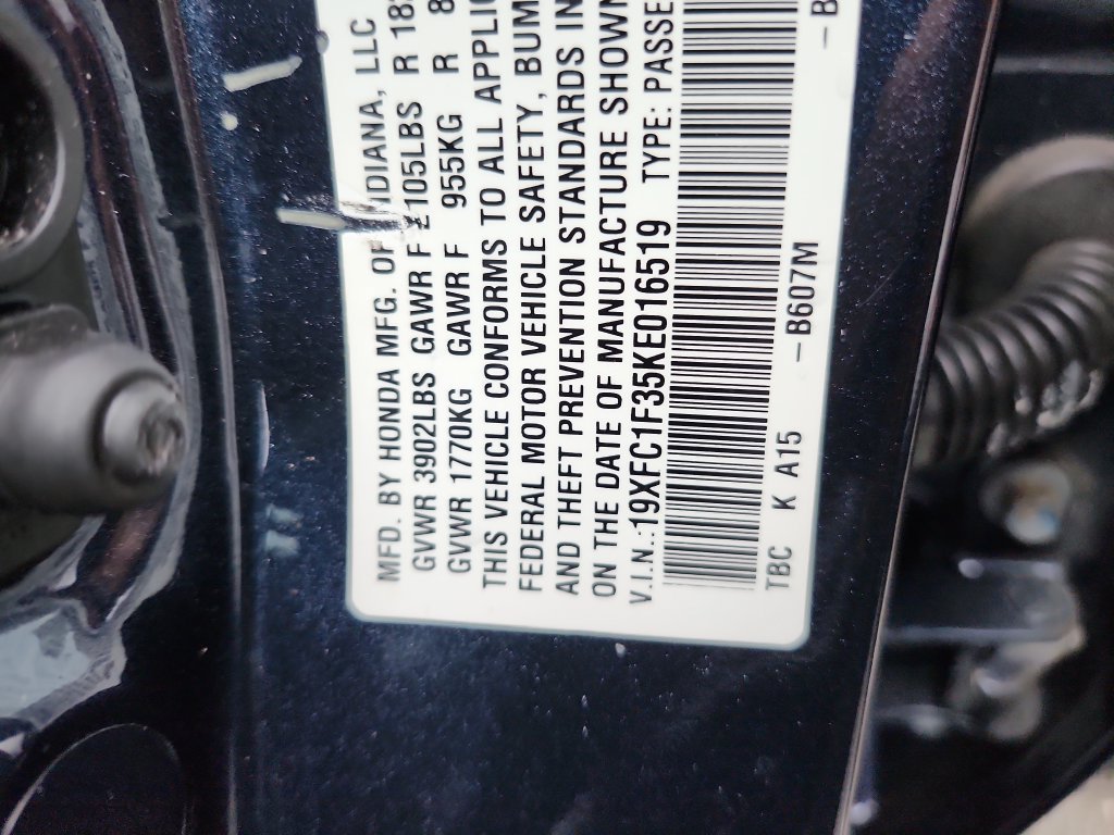 Used 2019 Honda Civic EX image 36
