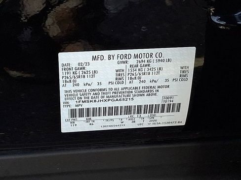 Used 2023 Ford Explorer Timberline AWD/4WD image 34