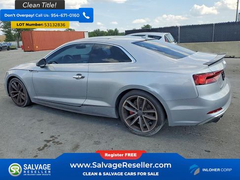 Used 2018 Audi S5 Premium Plus w/ Navigation Package AWD/4WD image 3