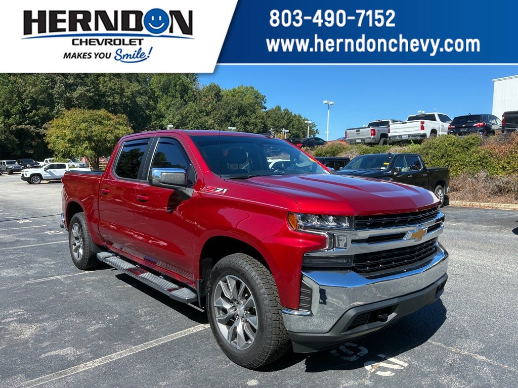 Used 2021 Chevrolet Silverado 1500 LT w/ Z71 Off-Road Package AWD/4WD image 1