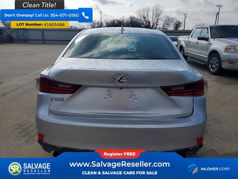 Used 2014 Lexus IS 250 w/ F-Sport Package image 8