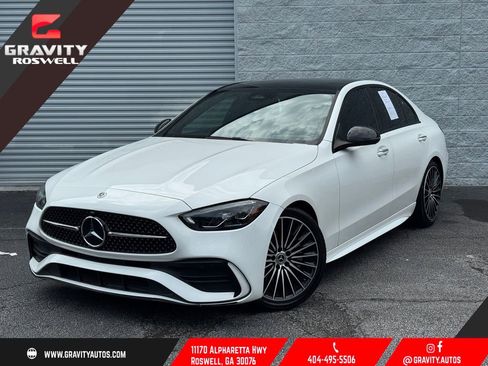 Used 2022 Mercedes-Benz C 300 Sedan w/ AMG Line w/ Night Package image 1