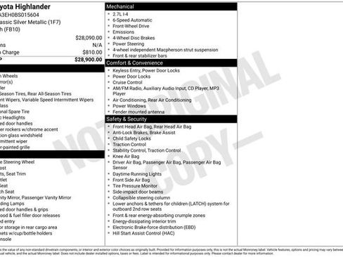Used 2011 Toyota Highlander 2WD image 4