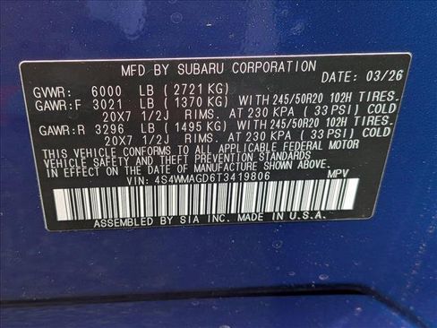 New 2026 Subaru Ascent Limited AWD/4WD image 19
