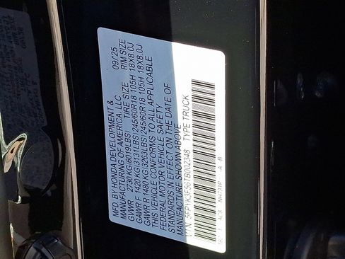 New 2026 Honda Ridgeline RTL image 17