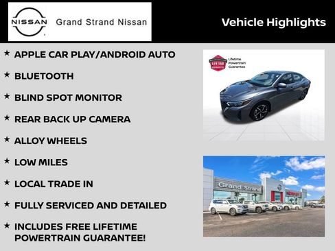 Certified 2024 Nissan Sentra SV w/ All-Weather Package FWD image 3