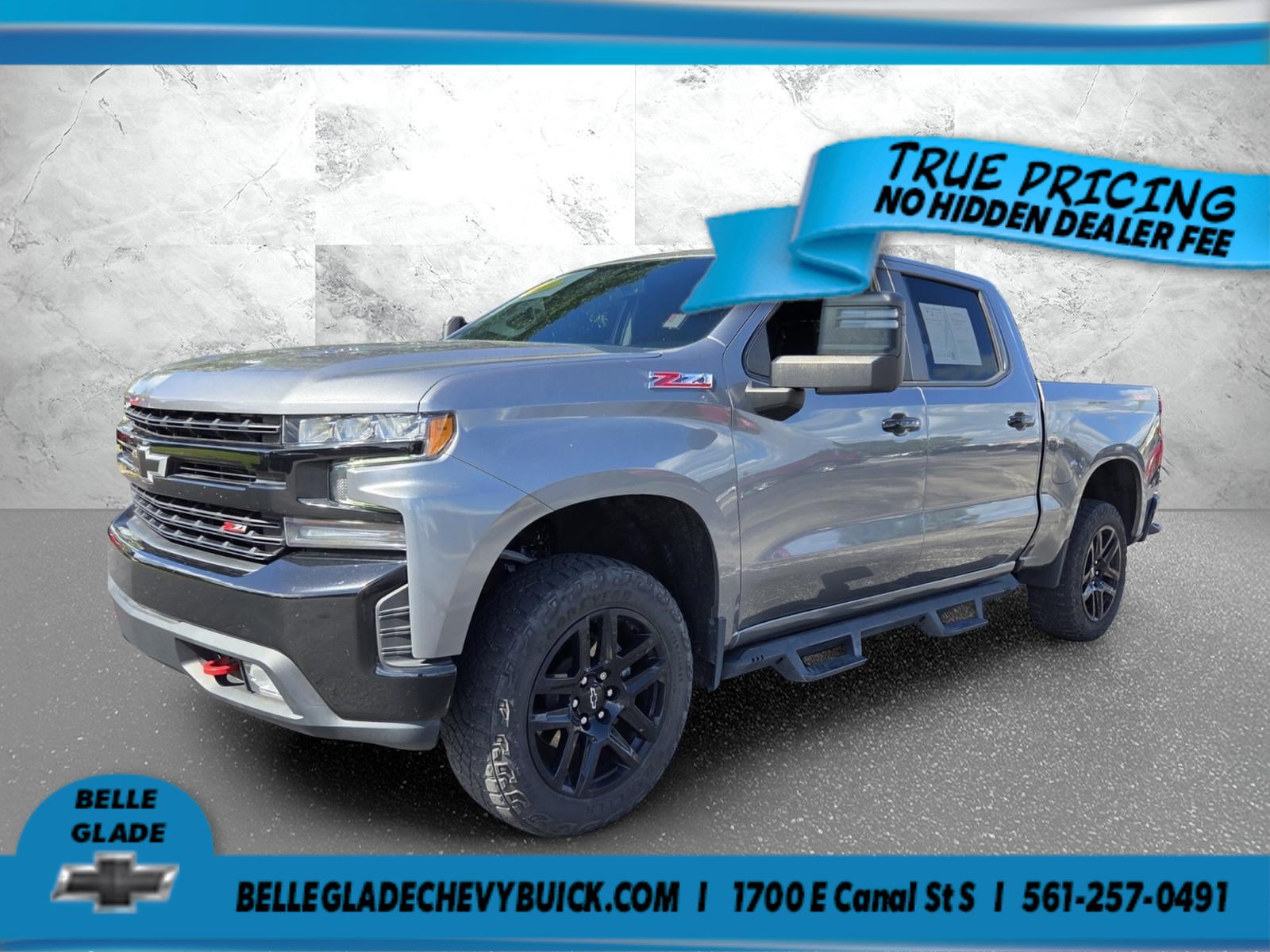 Used 2021 Chevrolet Silverado 1500 LT Trail Boss w/ Convenience Package II AWD/4WD image 1