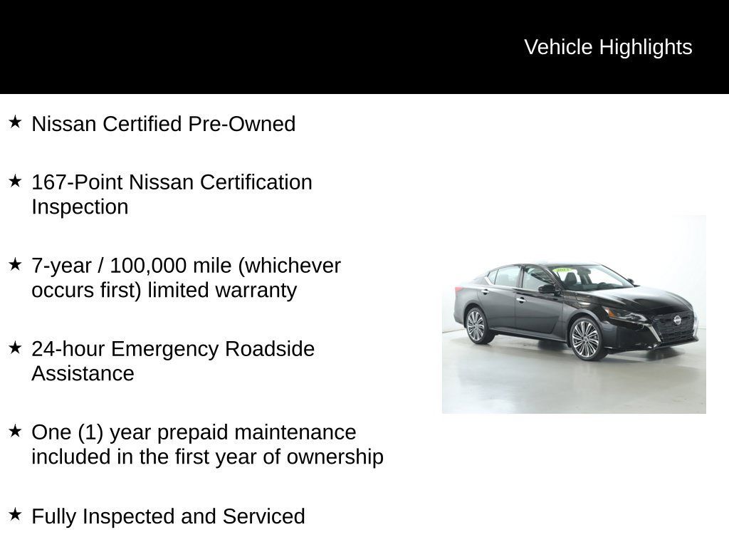 Certified 2023 Nissan Altima 2.5 SL AWD/4WD image 4