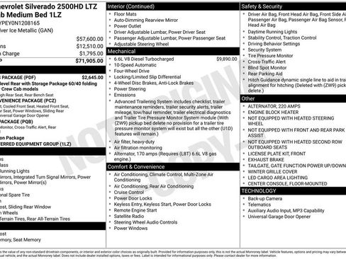 Used 2022 Chevrolet Silverado 2500 LTZ w/ LTZ Plus Package image 15