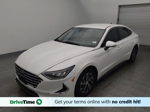 Used 2020 Hyundai Sonata Blue image 1