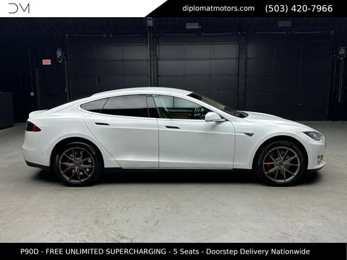 Used 2016 Tesla Model S P90D AWD/4WD image 8