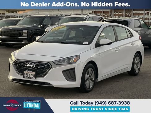 Certified 2022 Hyundai Ioniq Blue image 3
