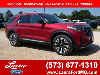 New 2026 Ford Explorer Platinum w/ LUX Leather Package