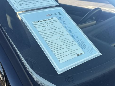 Certified 2026 Volkswagen Tiguan S FWD image 6