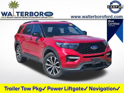Used 2022 Ford Explorer ST-Line w/ Class IV Trailer Tow Package image 1