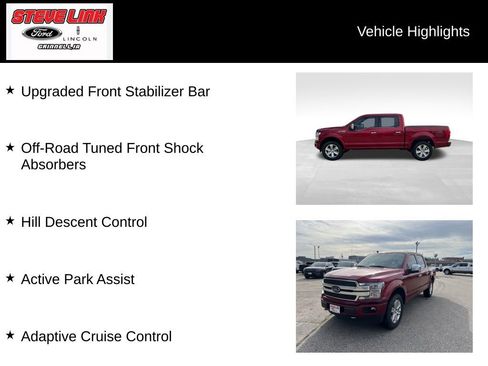 Used 2019 Ford F150 Platinum w/ Equipment Group 701A Luxury AWD/4WD image 14