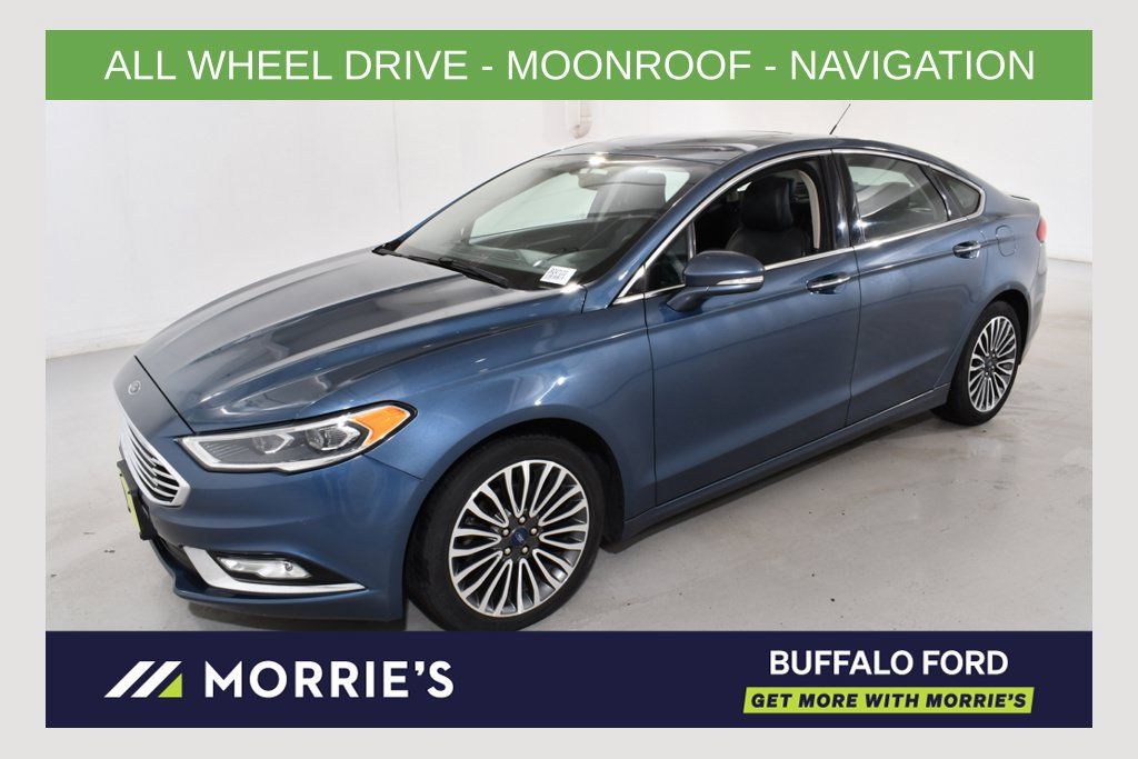 Used 2018 Ford Fusion Titanium AWD/4WD image 1