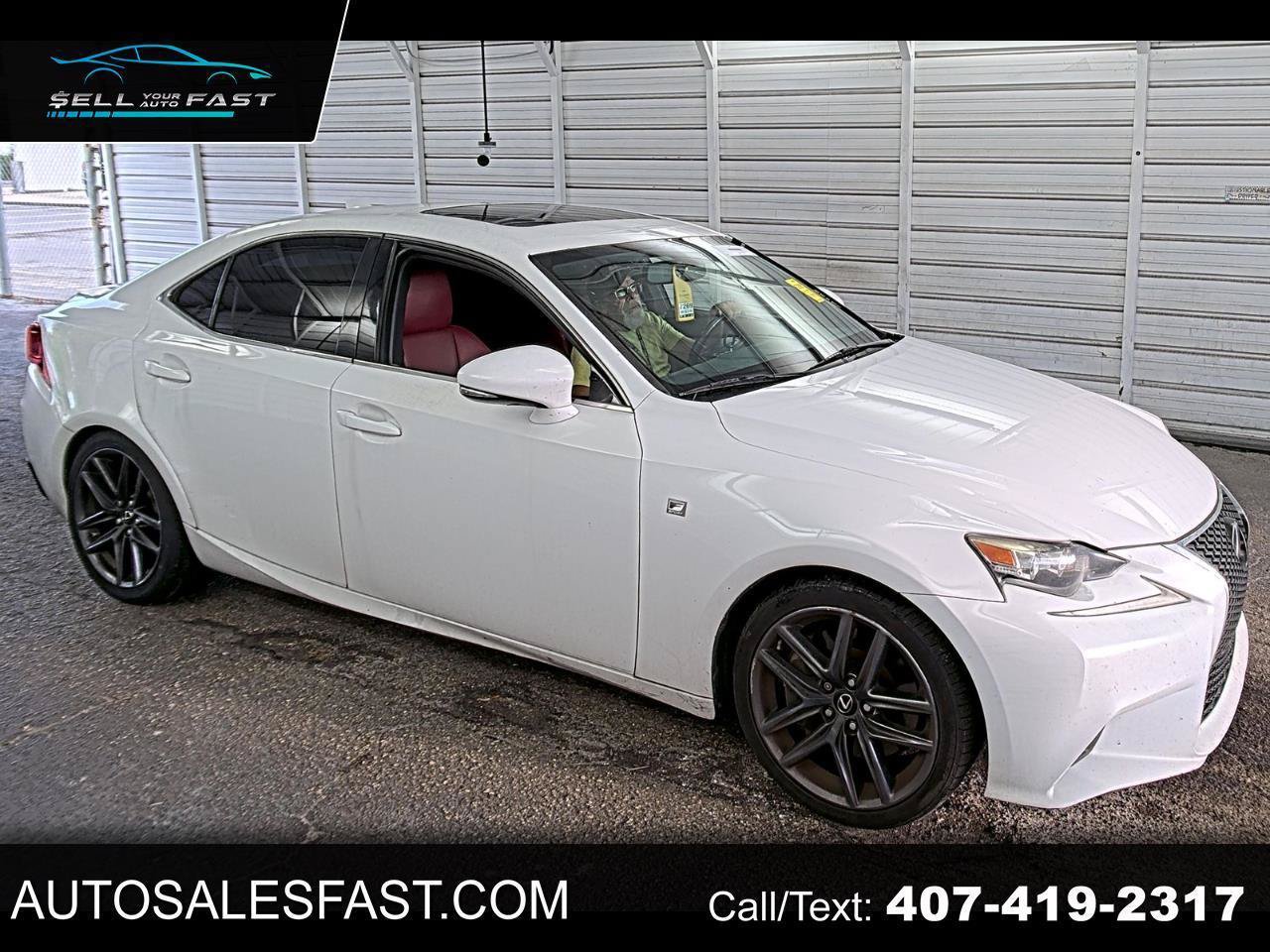 Used 2016 Lexus IS 200t w/ F Sport Package RWD image 1