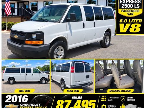 Used 2016 Chevrolet Express 2500 LS RWD image 1