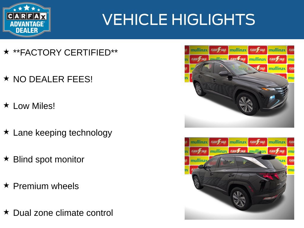 Used 2024 Hyundai Tucson Blue AWD/4WD image 10