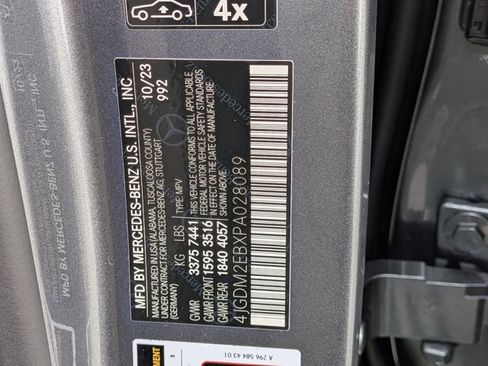 Certified 2023 Mercedes-Benz EQS 450+ 4MATIC SUV image 26