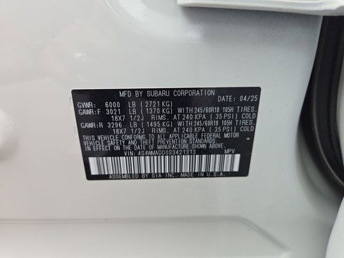 Used 2025 Subaru Ascent Premium w/ Premium Package AWD/4WD image 30